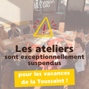 Ateliers suspendus Toussaint 2026